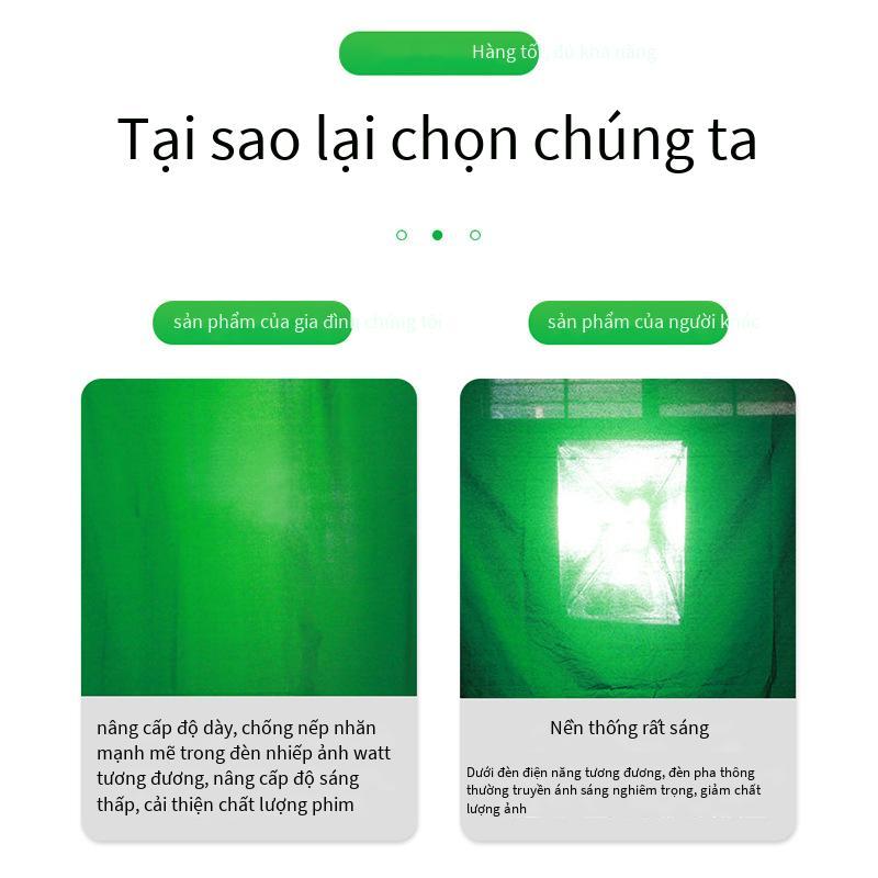 Giá thấp nhất chụp ảnh nền vải lưới đỏ phát sóng trực tiếp phòng thu chân dung sản phẩm màn hình màu xanh lá cây màu khóa vải nền chụp ảnh