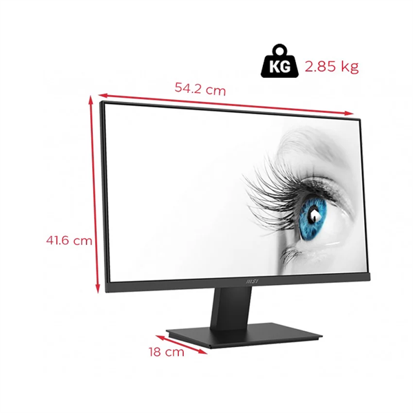 Màn hình MSI MP241X 24inch FullHD 75Hz VA Bảo hành 36 tháng - Hàng chính hãng