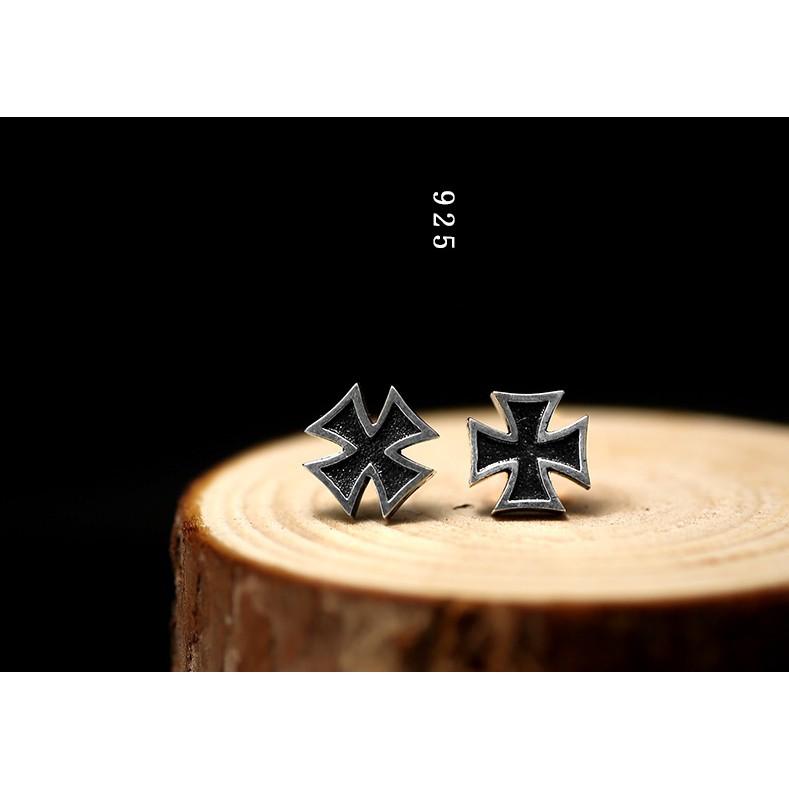 Bông tai nam bạc 925 - Khuyên tai bạc nam nữ
