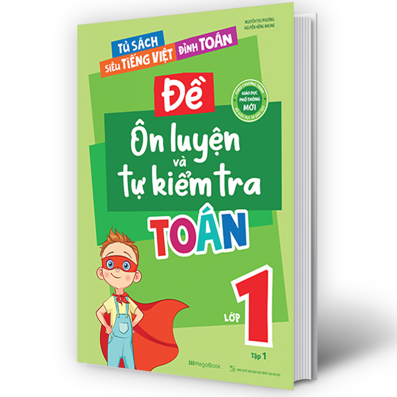 Hình ảnh Combo 4 Cuốn Đề Ôn Luyện Và Tự Kiểm Tra Toán + Tiếng Việt Lớp 1