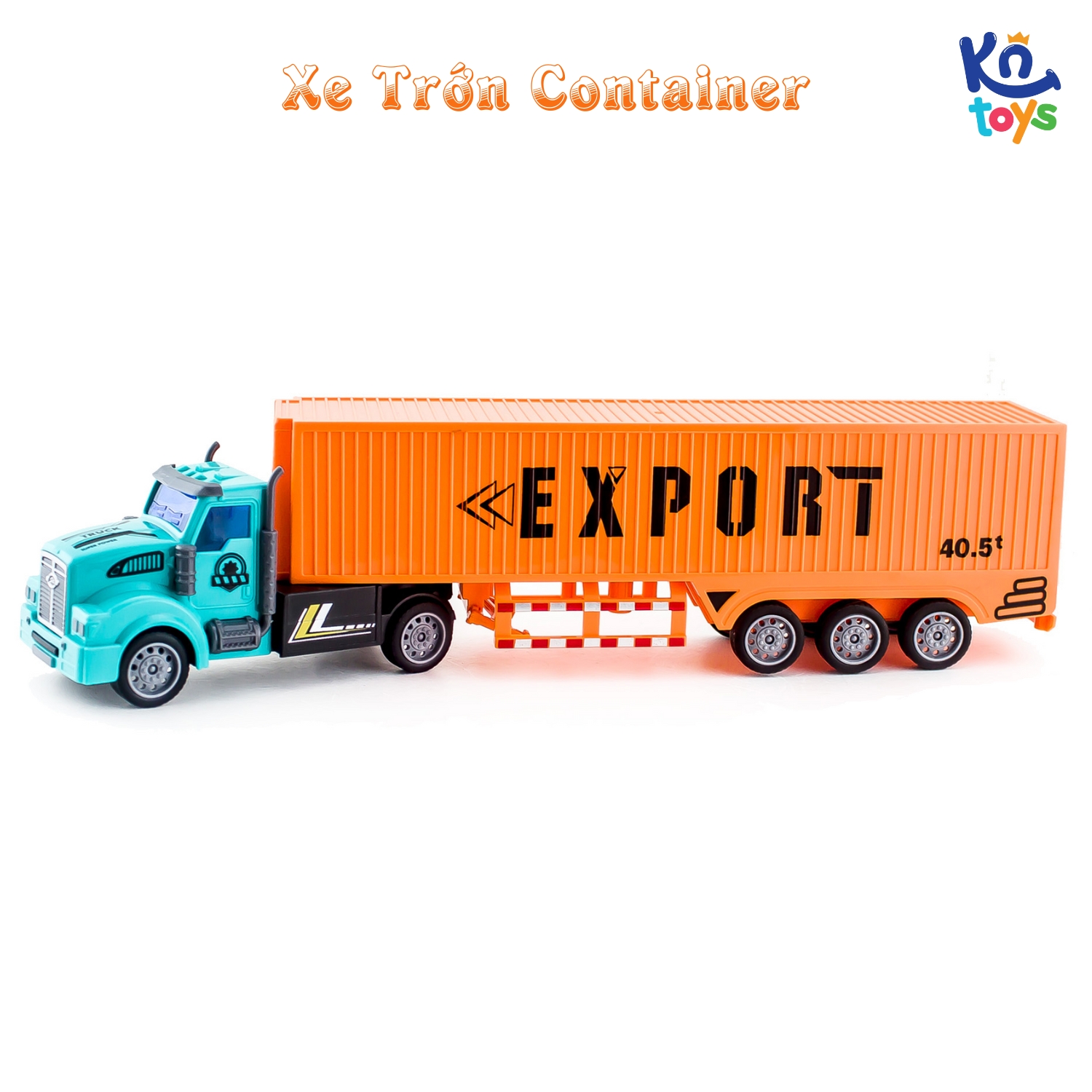 Đồ Chơi Mô Hình Tỷ Lệ 1:48 SINO412-3 – Xe Trớn Container KN TOYS