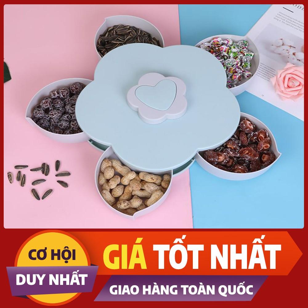 Khay Đựng Bánh Kẹo Tết Đa Năng 1 Tầng Có Giá Đỡ Điện Thoại