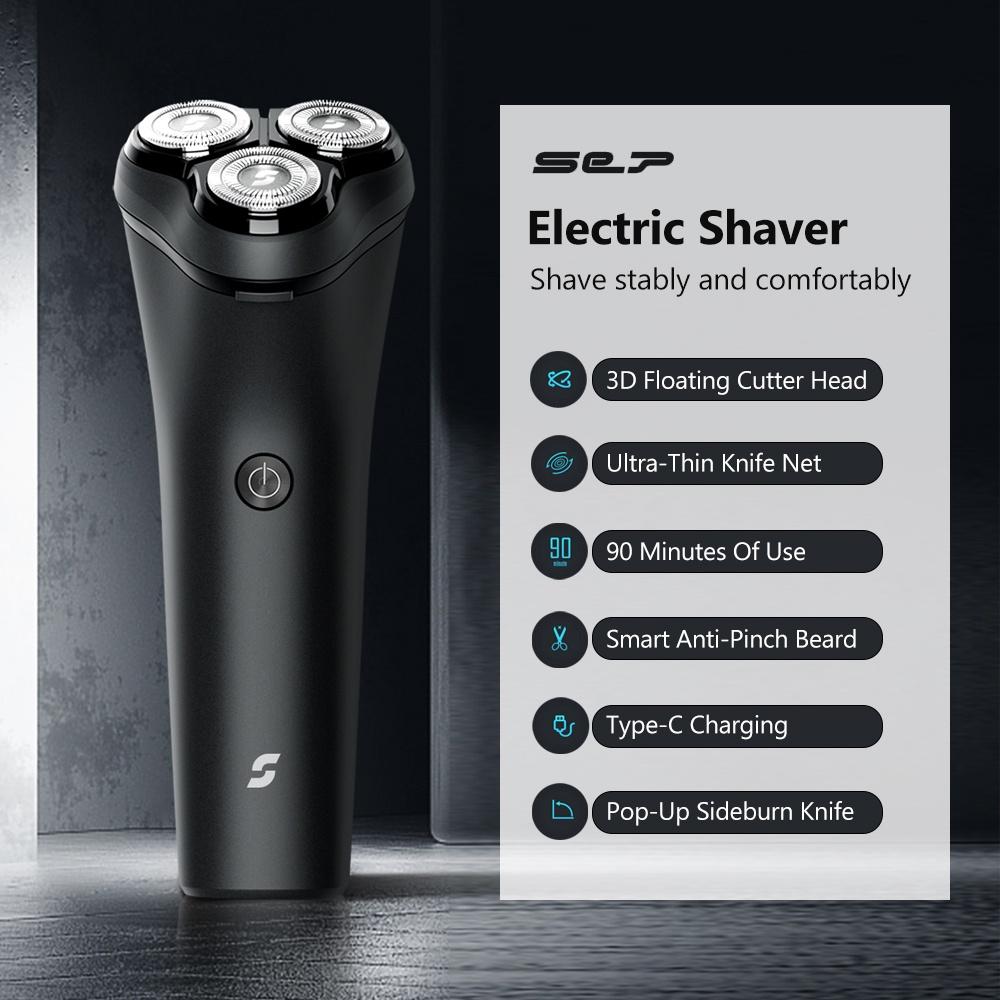 Dao cạo râu chạy điện siêu mỏng tiện dụng cho nam