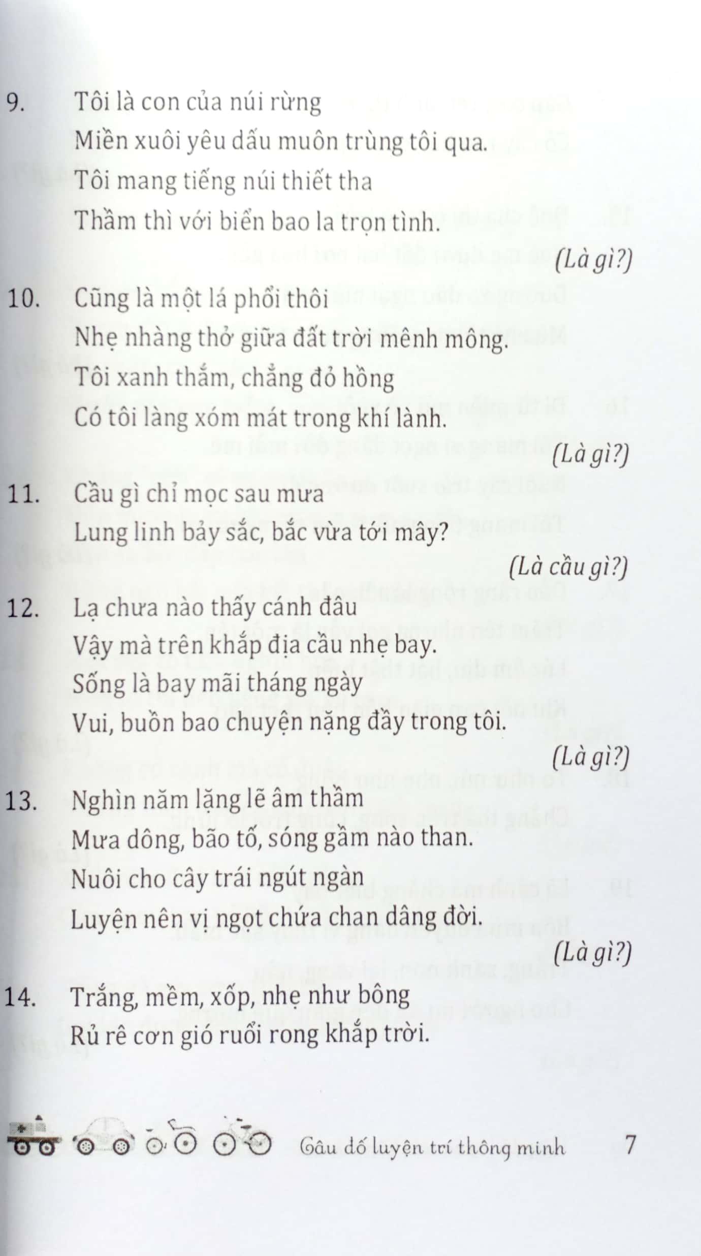 Câu Đố Luyện Trí Thông Minh