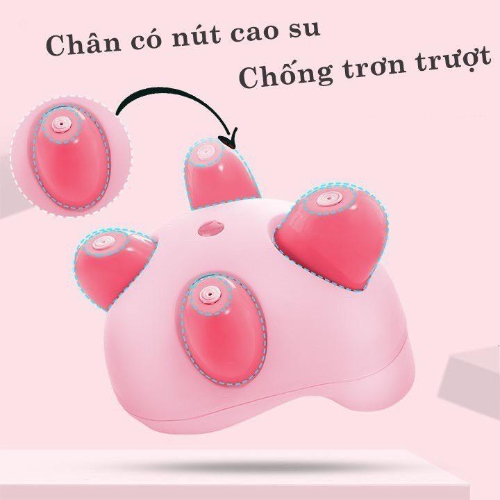 Bô cho bé Kiu Kiu phù hợp với trẻ em 6 tháng đến 5 tuổi chống trơn trượt có chỗ dựa và khay màu patel Hàn Quốc