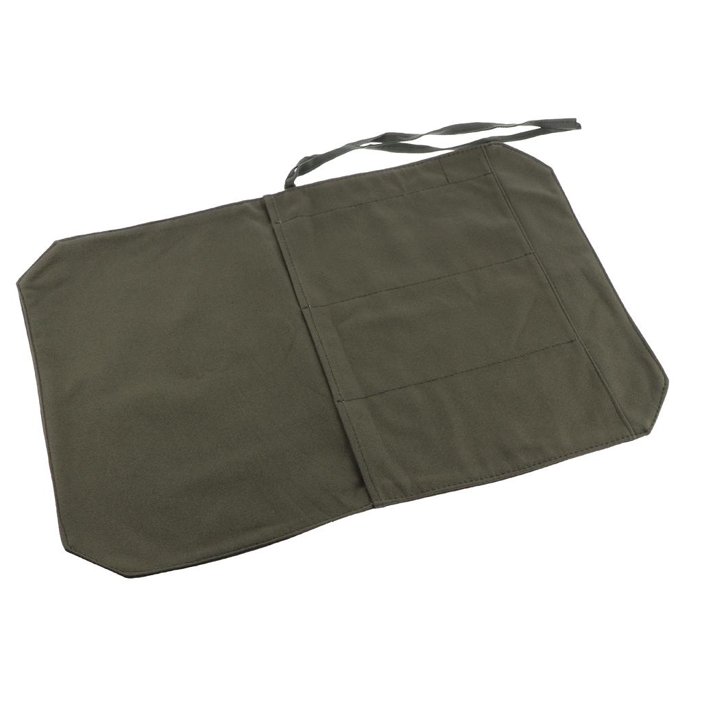 Chef's Knife Roll Bag Portable Travel Knife Case Carrier Storage Bag with 4 Slots