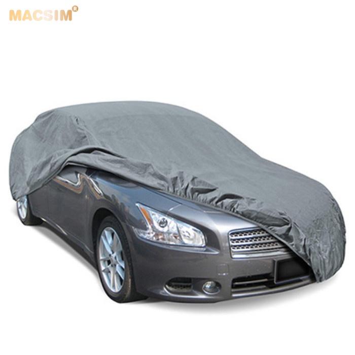 Bạt phủ ô tô chất liệu vải không dệt cao cấp thương hiệu MACSIM dành cho hãng xe Jeep màu ghi - trong nhà và ngoài trời