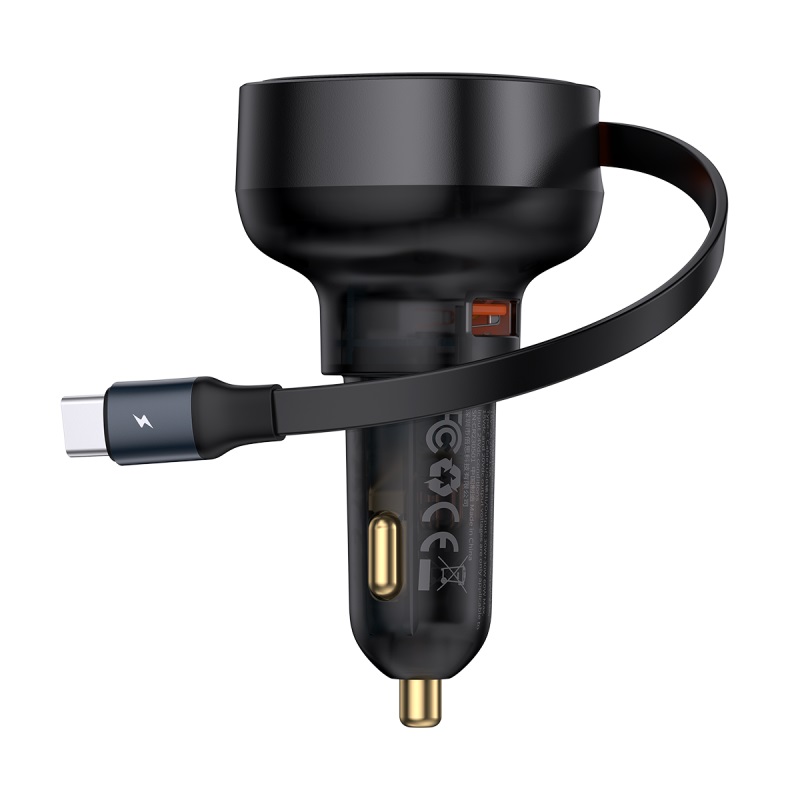 Tẩu Sạc Nhanh Ô Tô Kèm Cáp Enjoyment Pro Car Charger 60W (Hàng chính hãng)