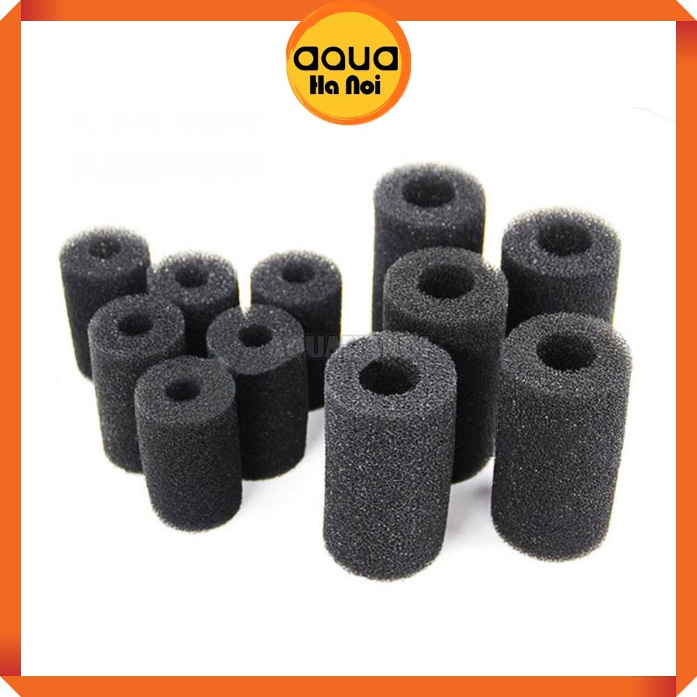 Bịt tép mút xốp đen - Phi 12/16/22mm - Ngăn hút cá tép con vào máy lọc hồ thủy sinh - Kiêm lọc Bio