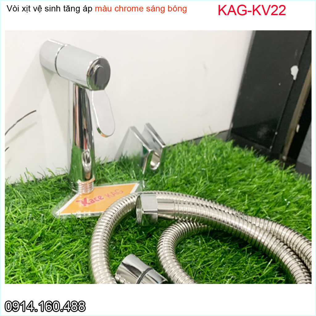 Vòi xịt vệ sinh cao cấp, vòi rửa vệ sinh cao cấp KAG-KV22