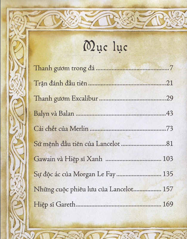 Illustrated Classics - Truyền Thuyết Vua Arthur