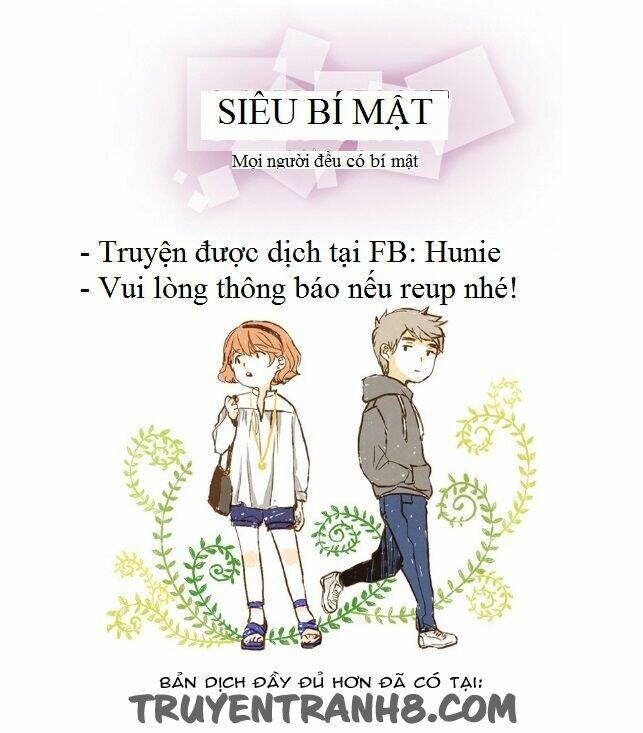 Siêu Bí Mật Chapter 1 - Trang 0