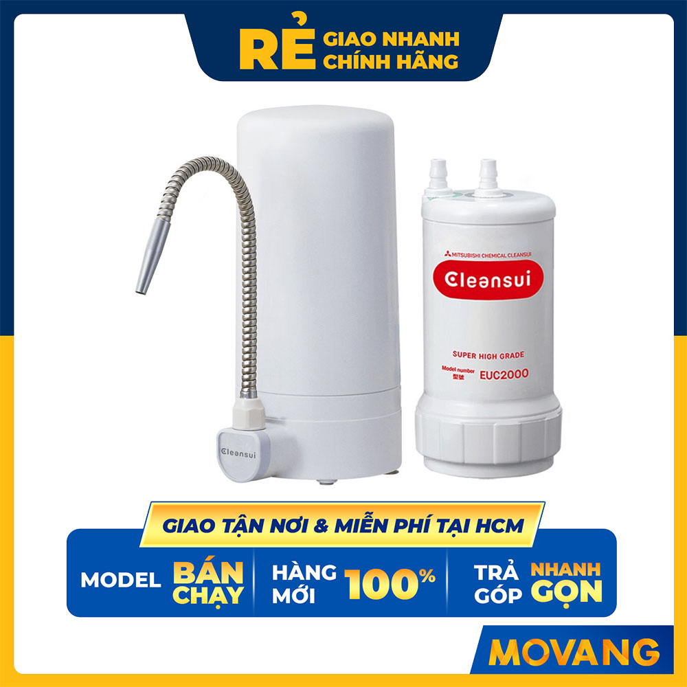 Thiết bị lọc nước Cleansui trên bồn rửa ET101-hàng chính hãng