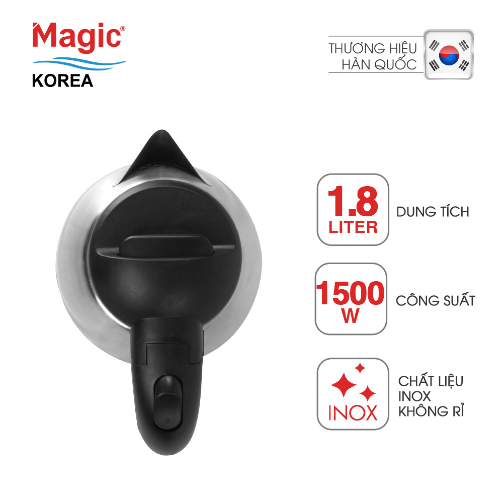 Bình Đun Siêu Tốc Magic Korea A08 - Hàng Chính Hãng