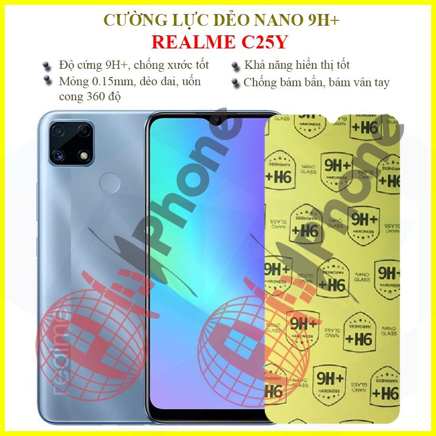 Dán cường lực dẻo nano dành cho  Realme C25Y