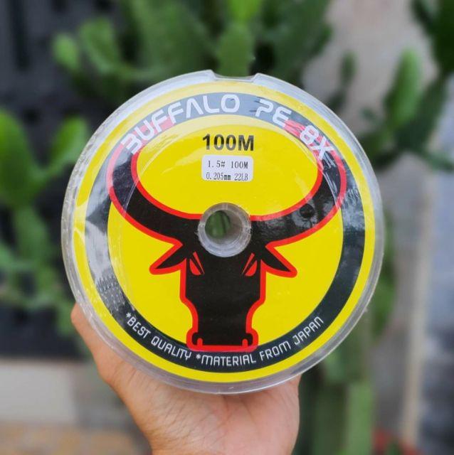 CÓ TEM CHỐNG HÀNG GIẢ / Dây dù 8X PE Buffalo ( trâu bò )