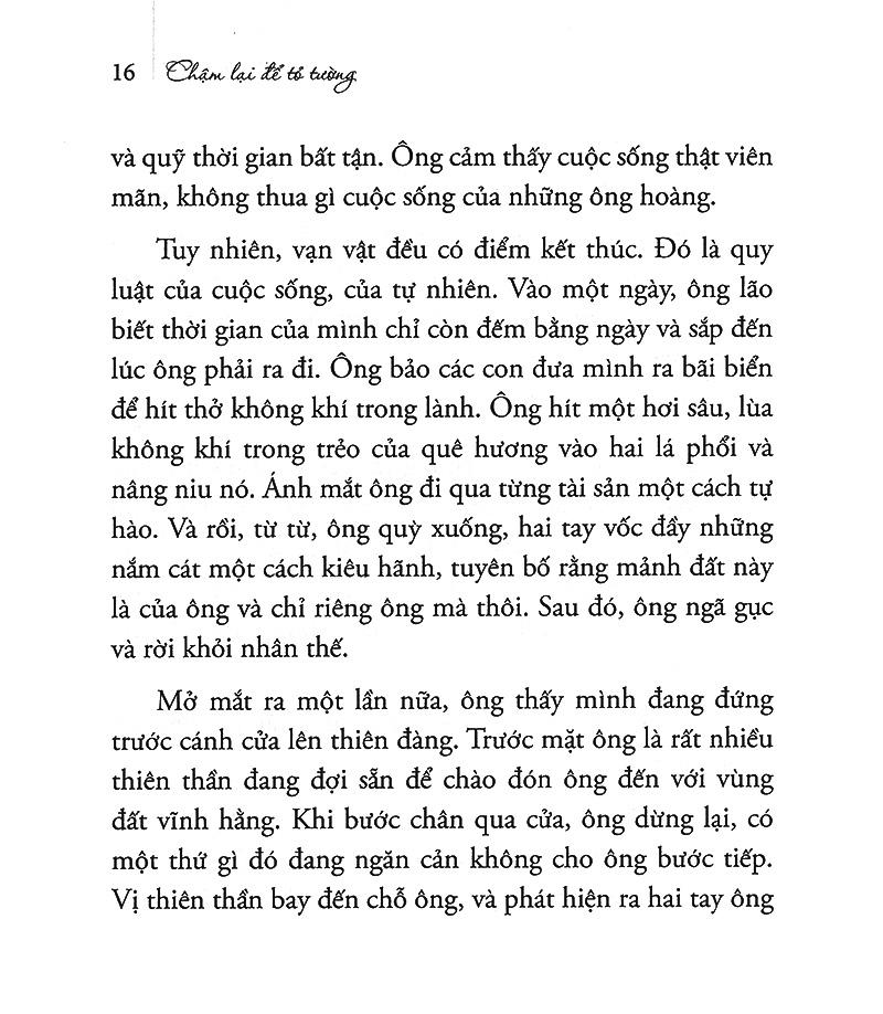 Chậm Lại Để Tỏ Tường