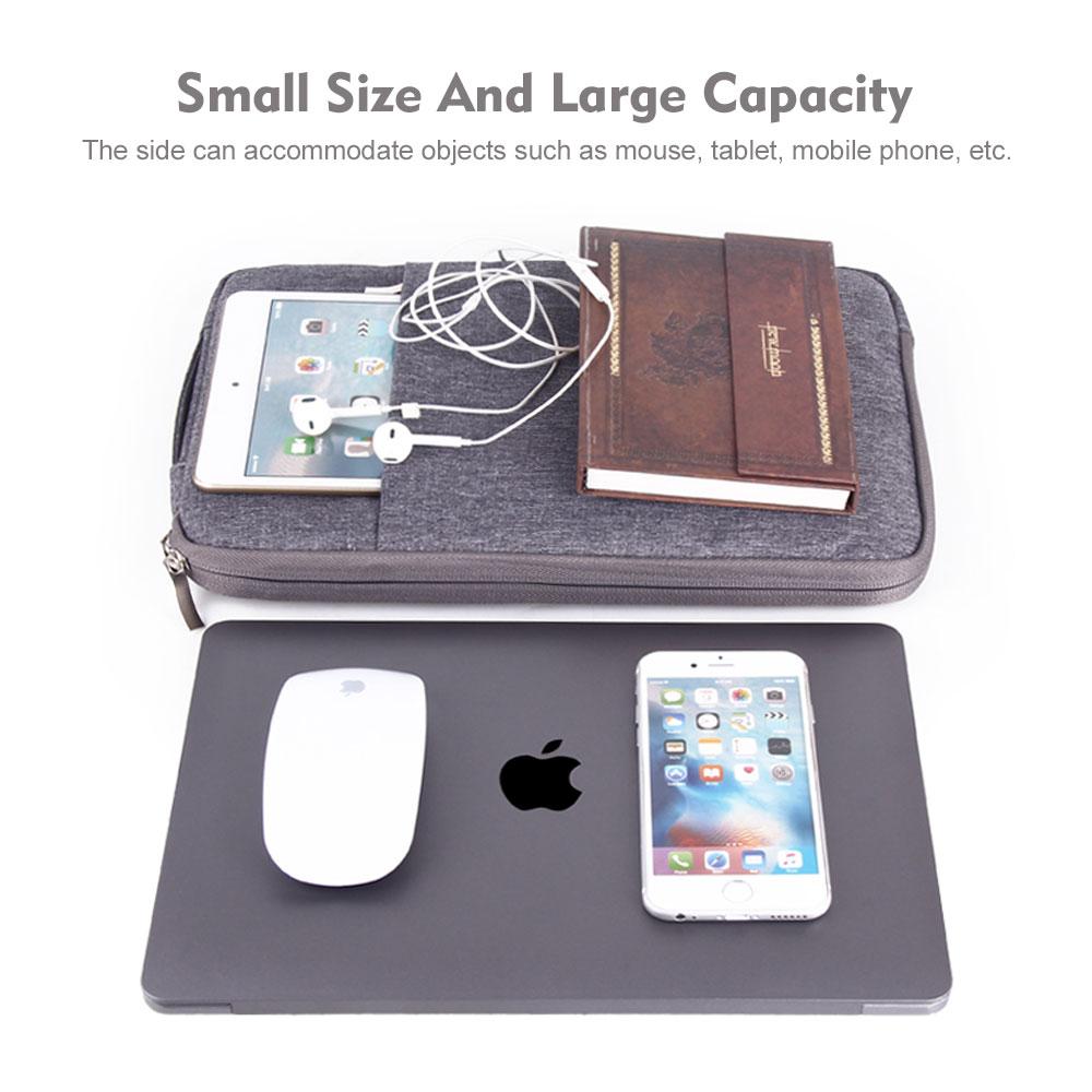 15.6 16 13.3 Inch Đa Chức Năng Túi Đựng Laptop MacBook Lenovo Xiaomi Samsung Huawei Chống Nước Xách Tay Hộp Dây Kéo Lưng tay Áo