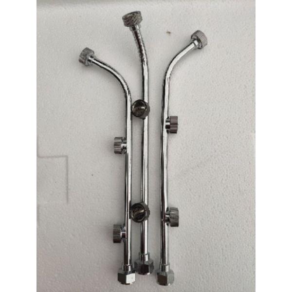 Béc tưới cây 3 mắt inox chất lượng cao zen trong 13mmBéc tưới cây 3 đầu, ren trong 13mm