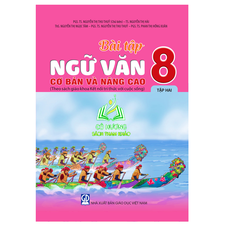 Sách - Combo Bài tập ngữ văn 8 cơ bản và nâng cao - tập 1 + 2