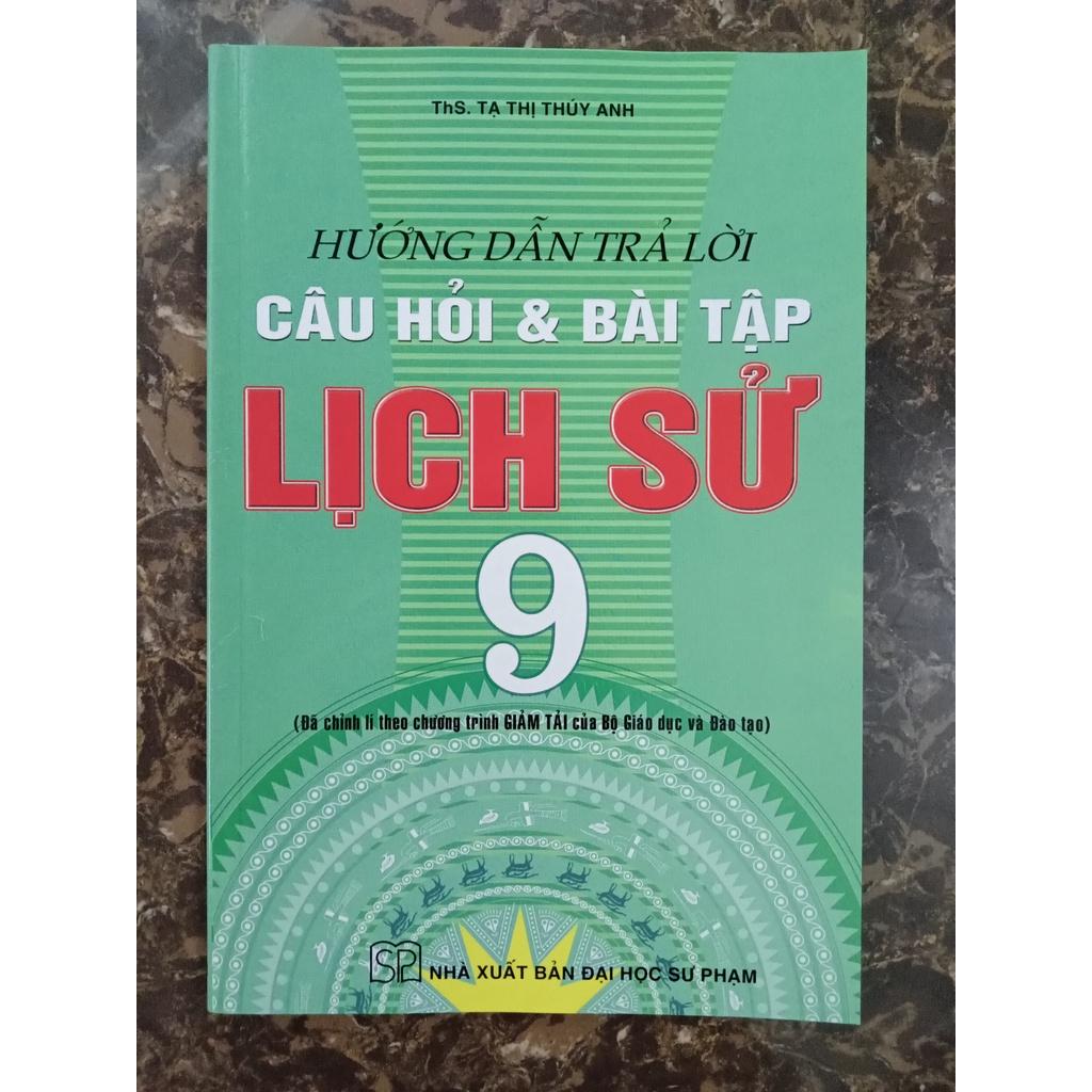 Sách - Hướng dẫn trả lời câu hỏi và bài tập Lịch Sử 9