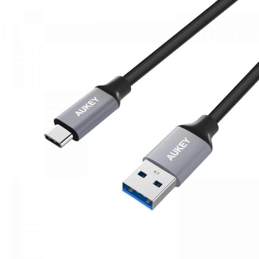 Dây Cáp Sạc USB Type-C Aukey CB-CD2 1.0m - Hàng Chính Hãng