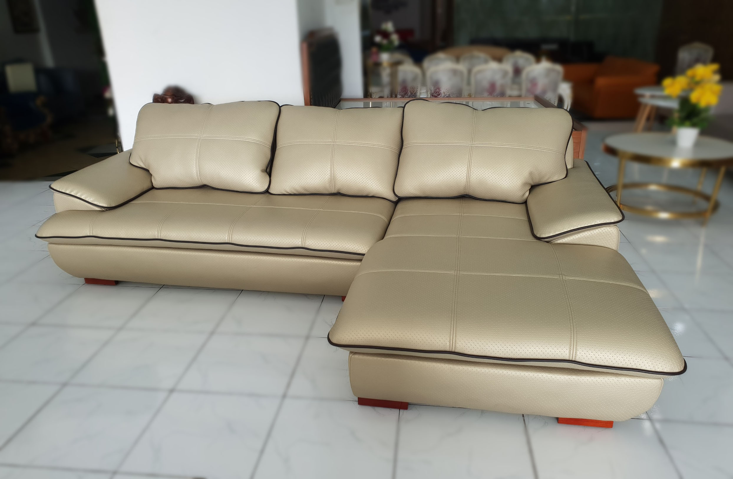 Ghế Sofa Da Hàn Quốc _ Sofa Chung Cư _ Hiện Đại Sang Trọng _ Size 2500 x 1600