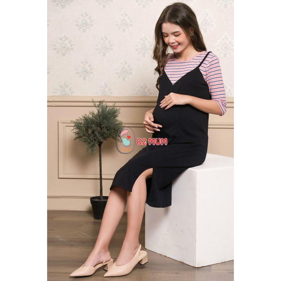 L162 Yếm zip phối kẻ