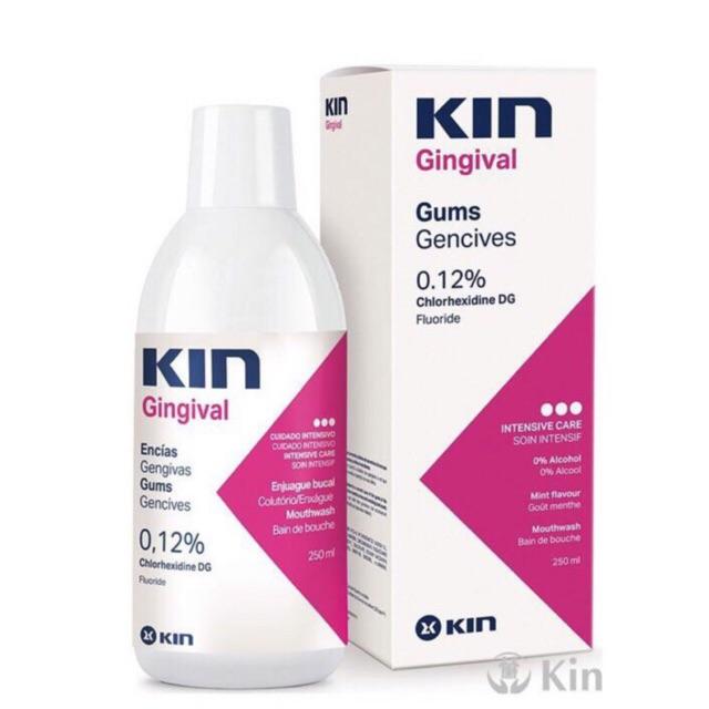 Nước Súc Miệng Diệt Khuẩn Kin Gingival Mouthwash 250ml ( mẫu mới)