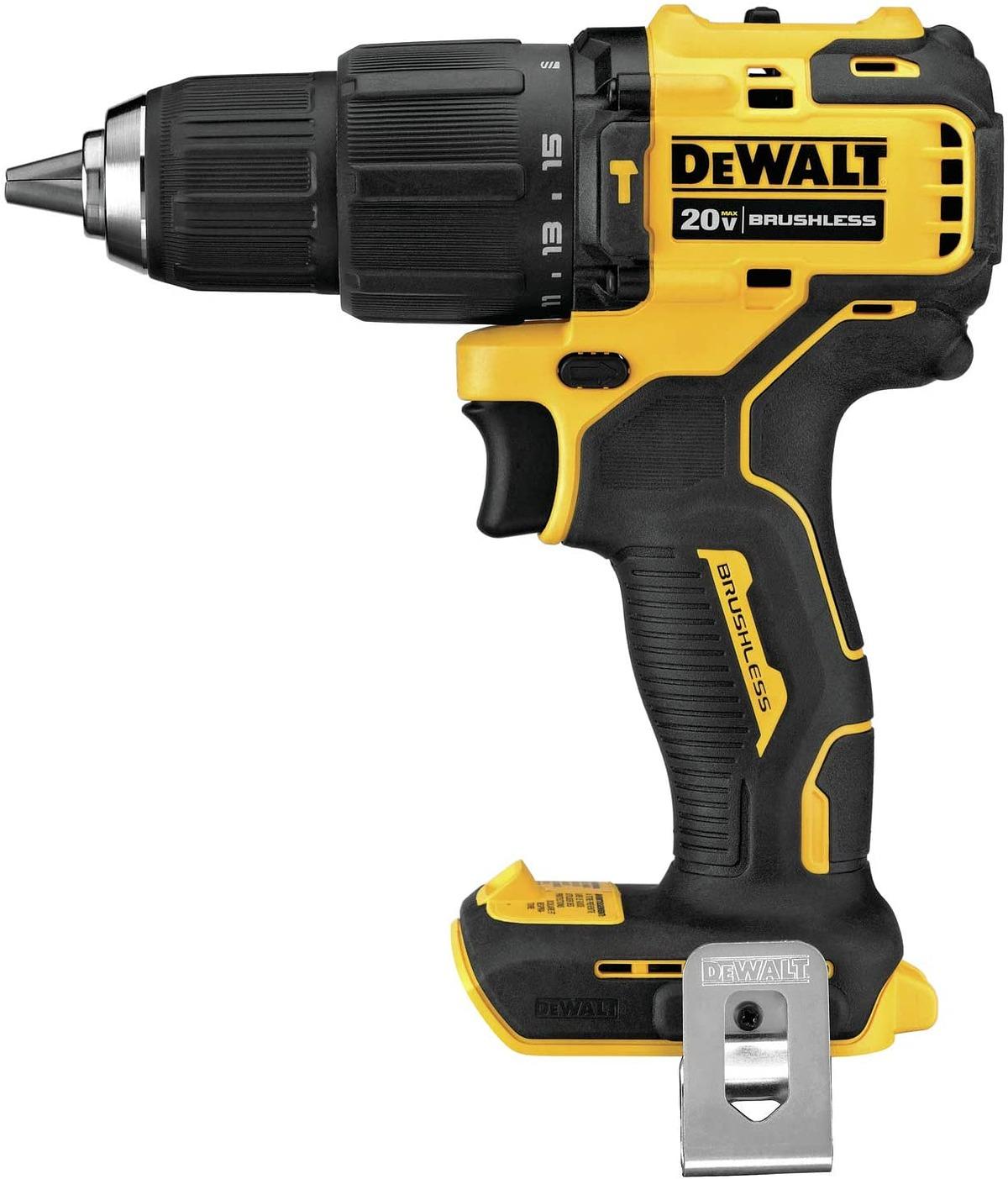 THÂN MÁY KHOAN CẦM TAY PIN 20VMAX/BL 340W DEWALT DCD709N- HÀNG CHÍNH HÃNG
