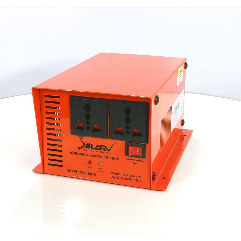 Bộ Đổi Nguồn / Kích Điện  Sine Mô Phỏng 12V-500VA