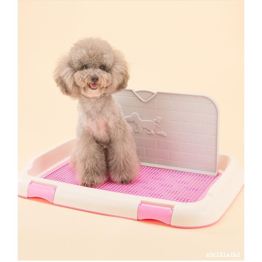 KHAY VỆ SINH CHO CHÓ CÓ TƯỜNG CHẮN - 45x36 cm