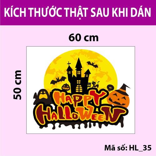 Decal trang trí Halloween 2020 số 2