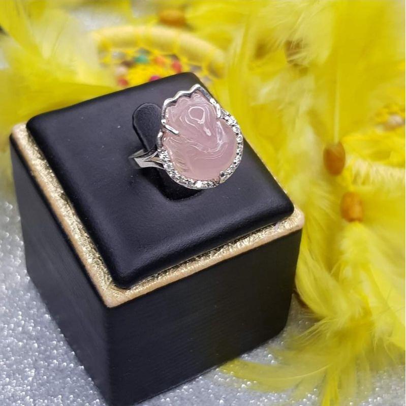 NHẪN BẠC HỒ LY - TỲ HƯU HỒNG PHẤN
