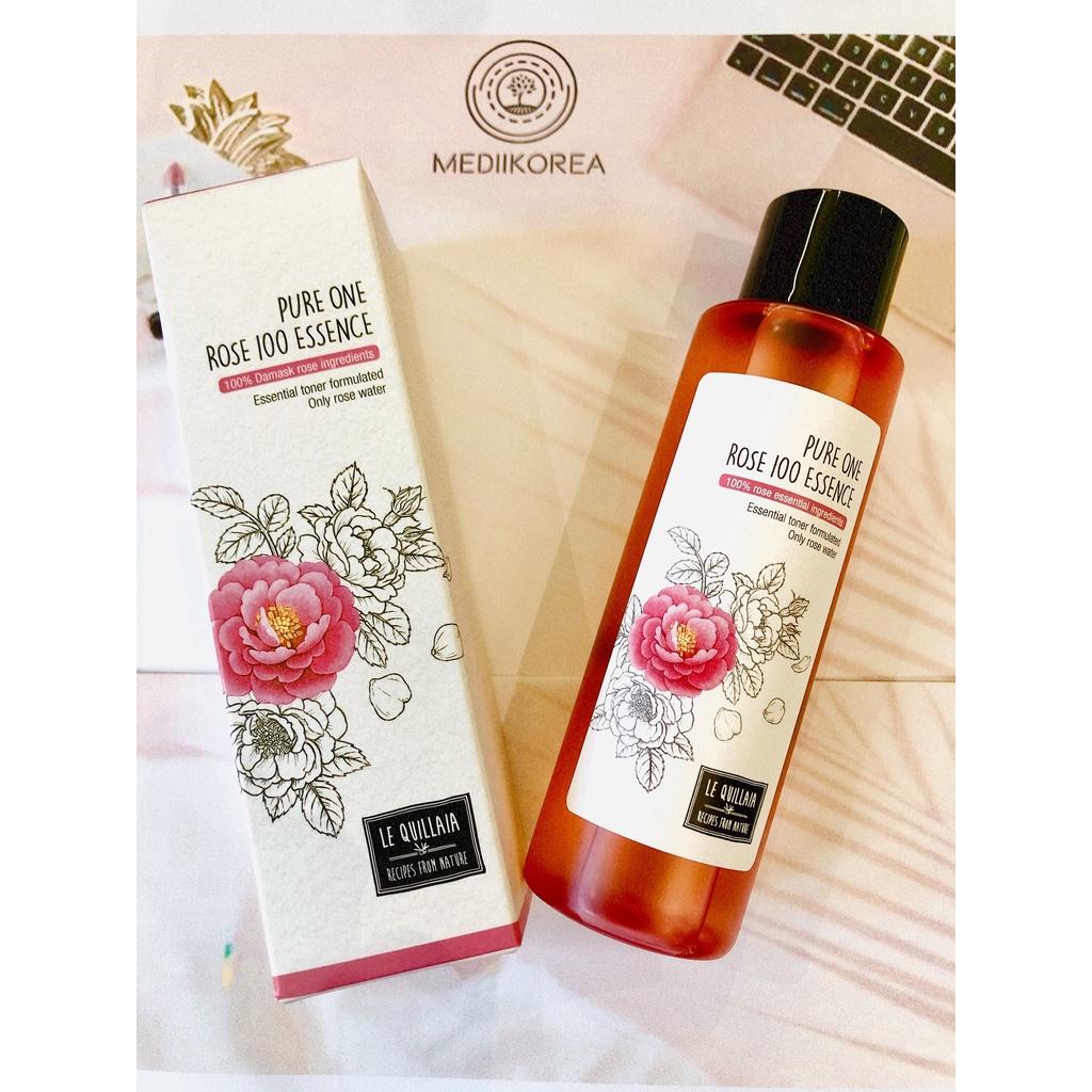 Tinh chất hoa hồng và vitimin phục hồi da, giữ ẩm tối ưu PURE ONE Rose 100 essence