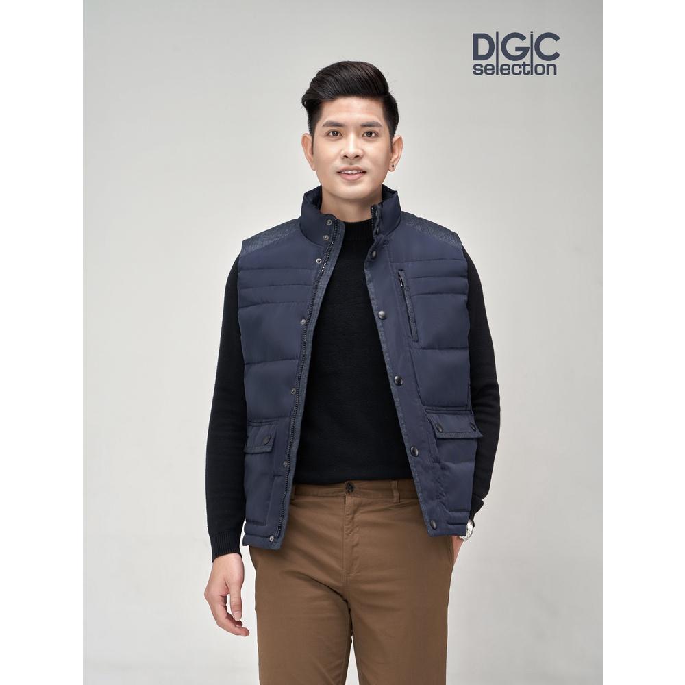 Áo khoác gile Nam 3 lớp chần ngang chống thấm nước, siêu nhẹ DGC - WAJK2025M