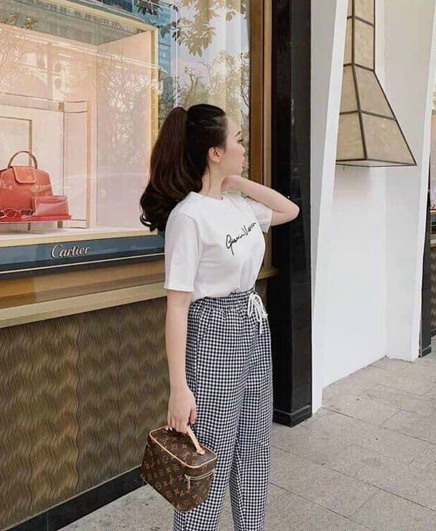 Set nữ bộ cotton TICI phối kate