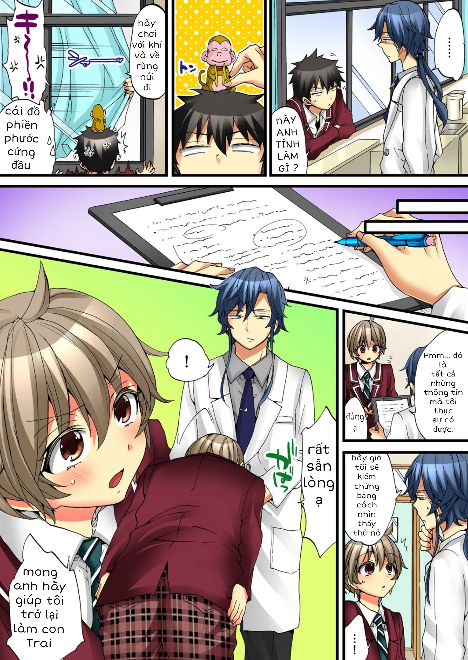 cuộc sống hoá gái của haruka chapter 11 7