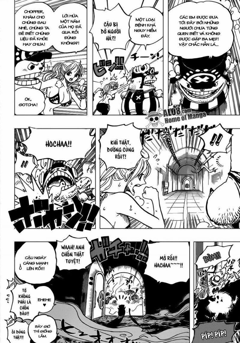 đảo hải tặc - one piece chapter 660 2