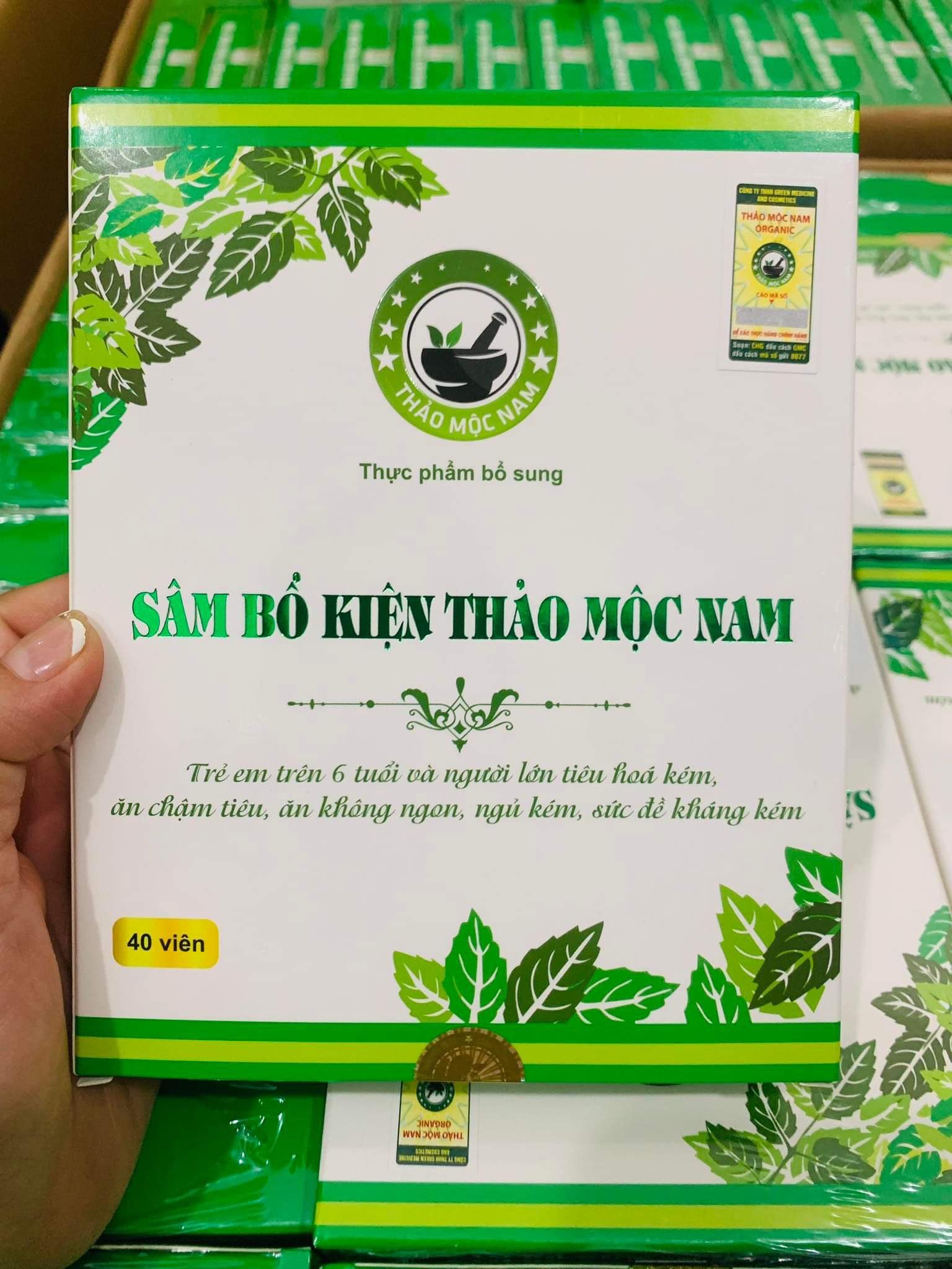 Sâm Bổ Kiện Thảo Mộc Nam - Hỗ trợ tăng cân cho người gầy, người mới ốm dậy suy nhược kém ăn, mất ngủ.