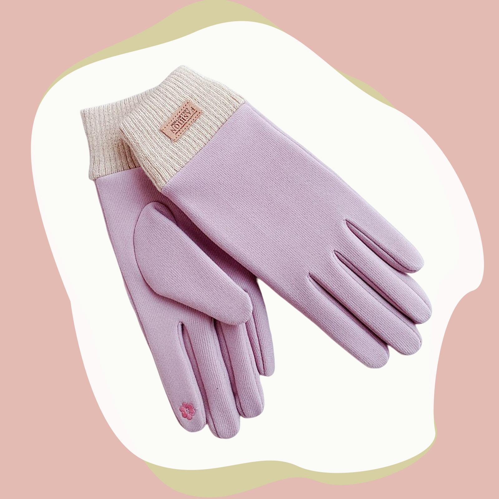 Windproof Women Winter Touch Screens Gloves Cold Weather Running