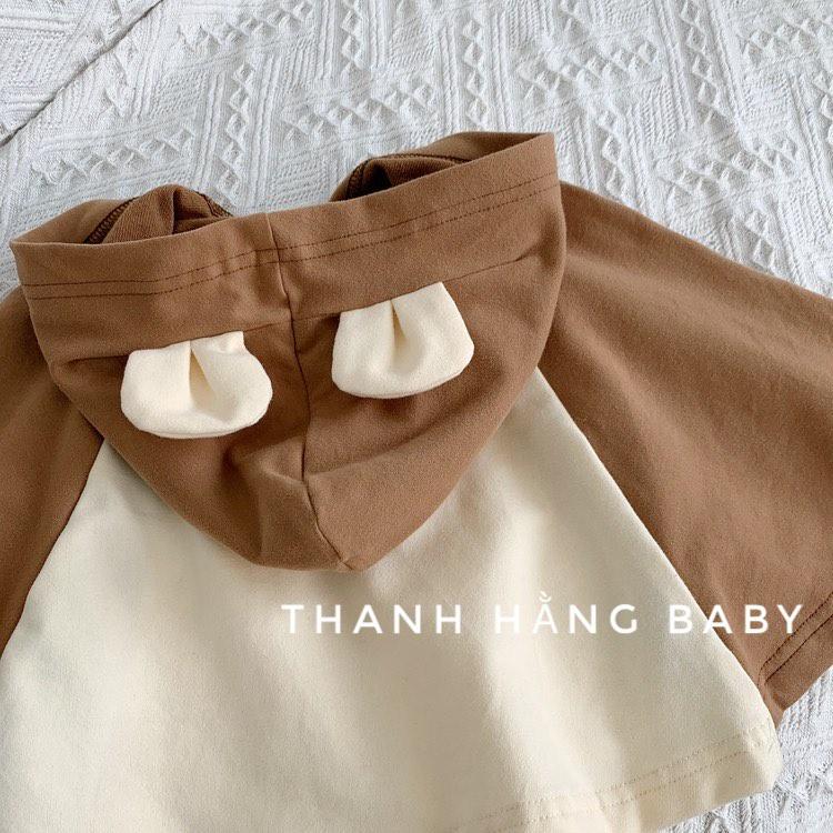 Áo Choàng Cho Bé Trai Bé Gái, Áo Choàng Cánh Dơi Cho Bé Thanh Hằng Baby 11 - 17 Kg