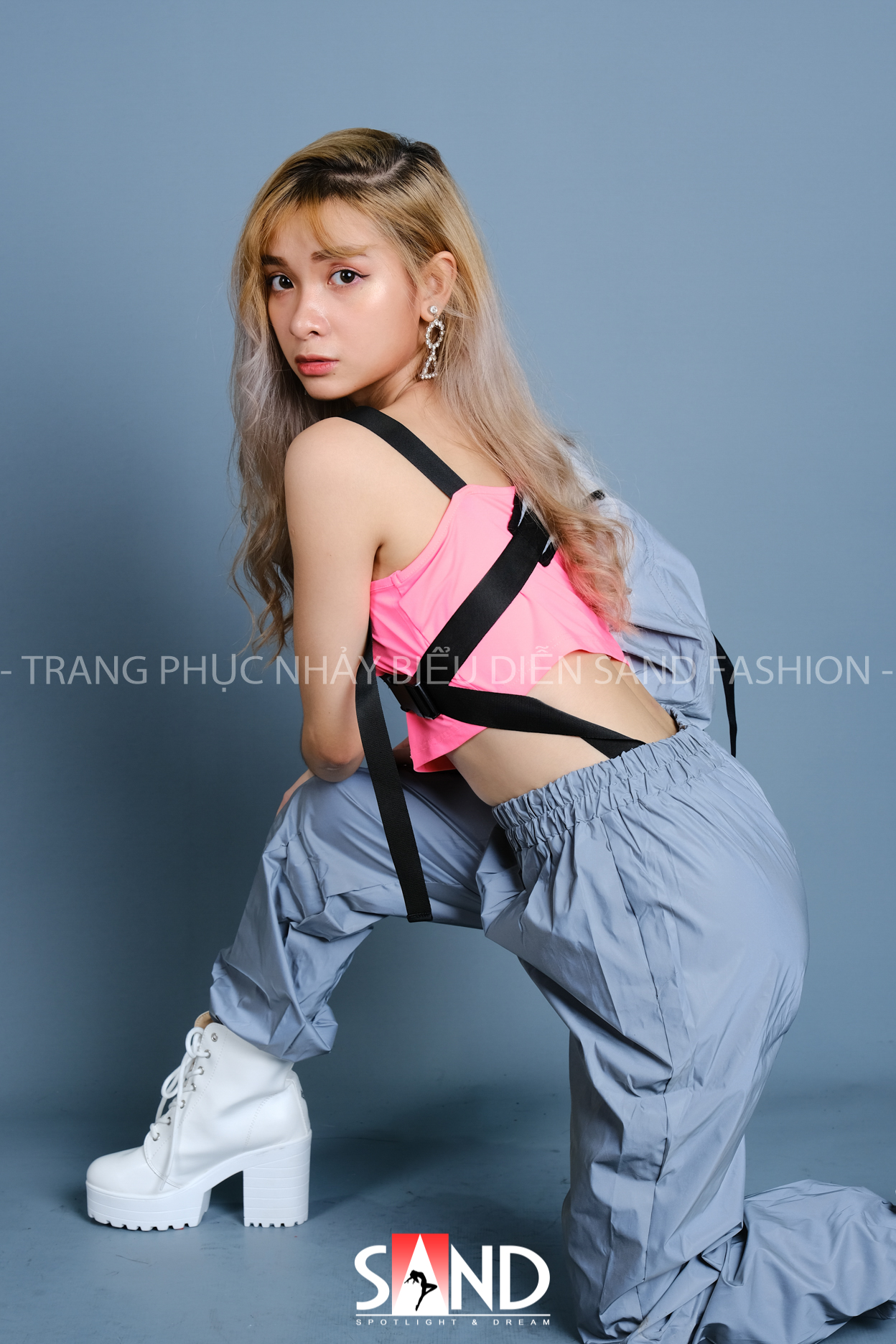 Quần Jogger Phản Quang Trơn