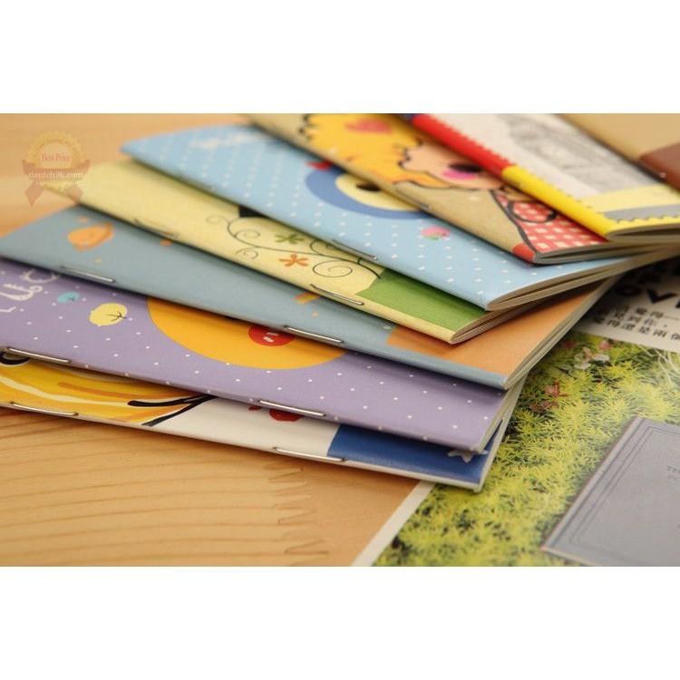 Sổ tay mini dễ thương 40 trang – 36 mẫu bìa shop giao ngẫu nhiên VPP149SP1