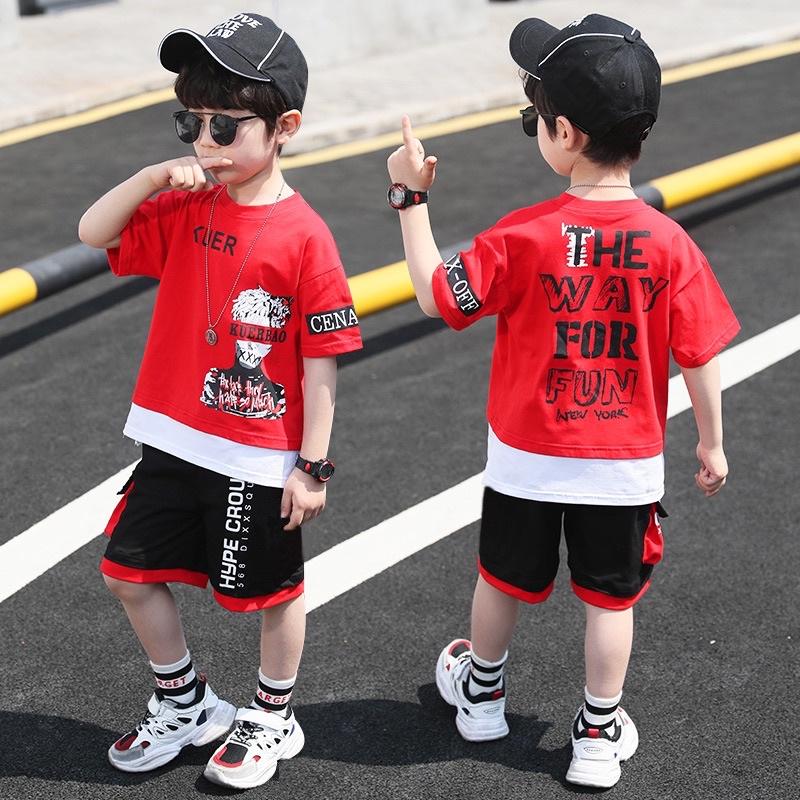 Bộ đồ/Set đồ bé trai 15-35Kg Hiphop