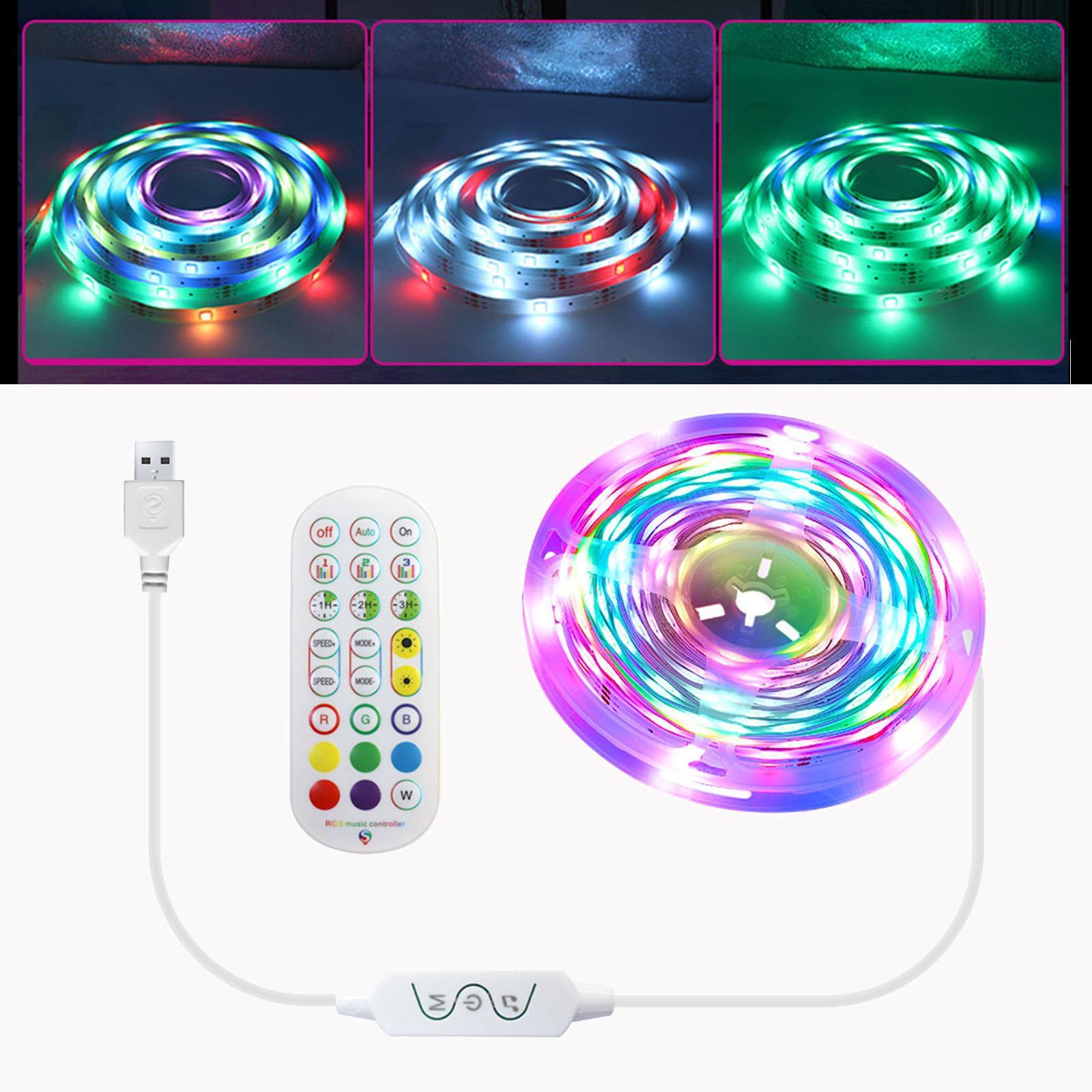 Strip lights light rgb usb Home Party 2m 28 Leds