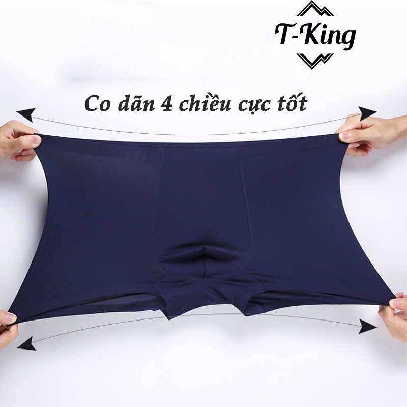 Sịp nam đúc lụa dáng Boxer thương hiệu MILMUMU NHẬT BẢN ️- mặc như không mặc