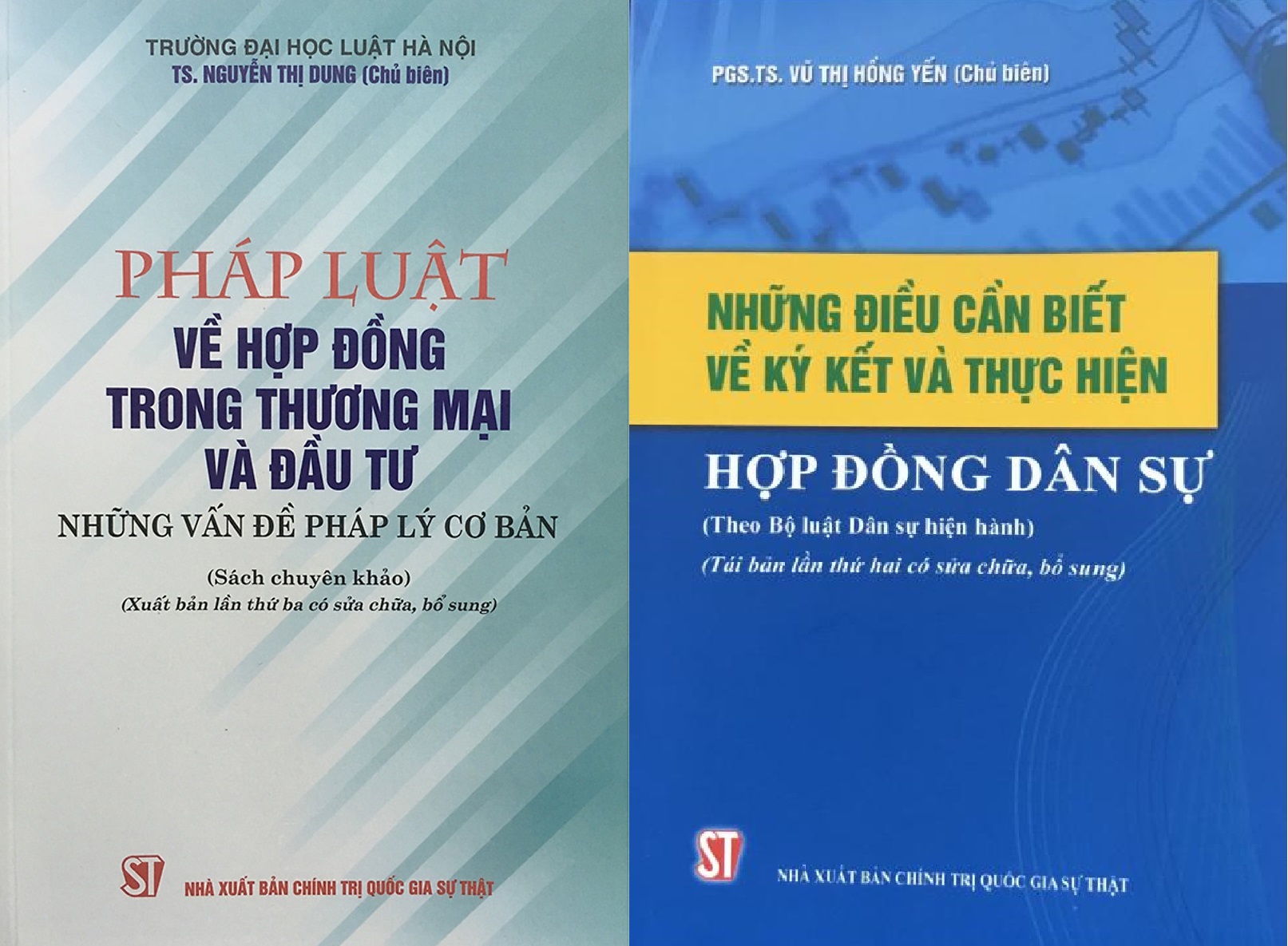 Sách Combo Pháp Luật Về Hợp Đồng Trong Thương Mại Và Đầu Tư - Những Điều Cần Biết Về Ký Kết Và Thực Hiện Hợp Đồng Dân Sự