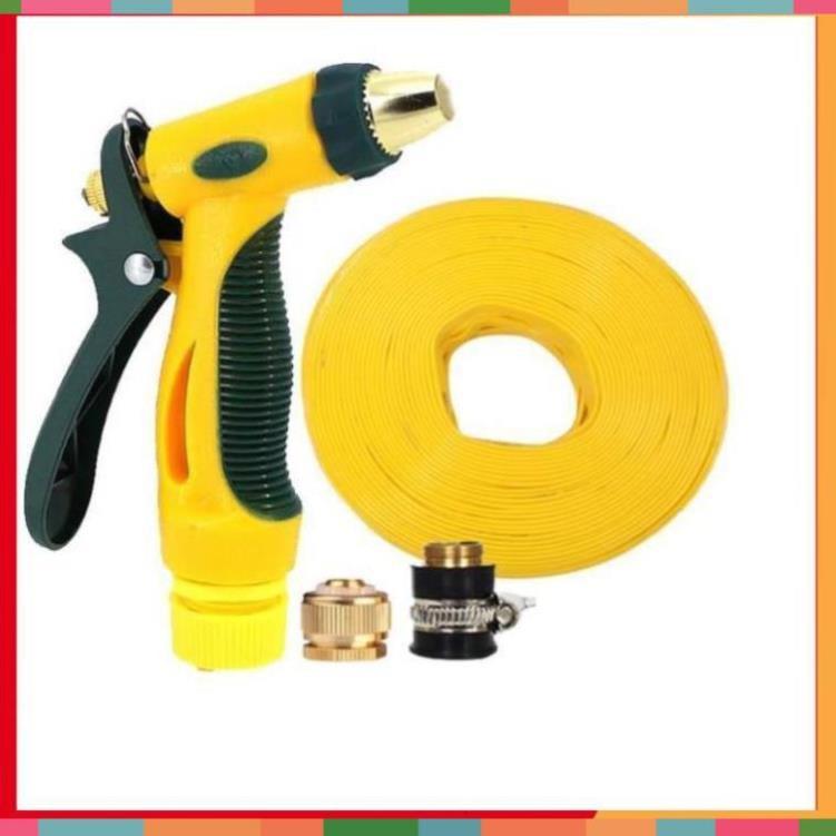Bộ dây vòi xịt nước rửa xe, tưới cây tăng áp 3 lần,loại 3-5M  206317