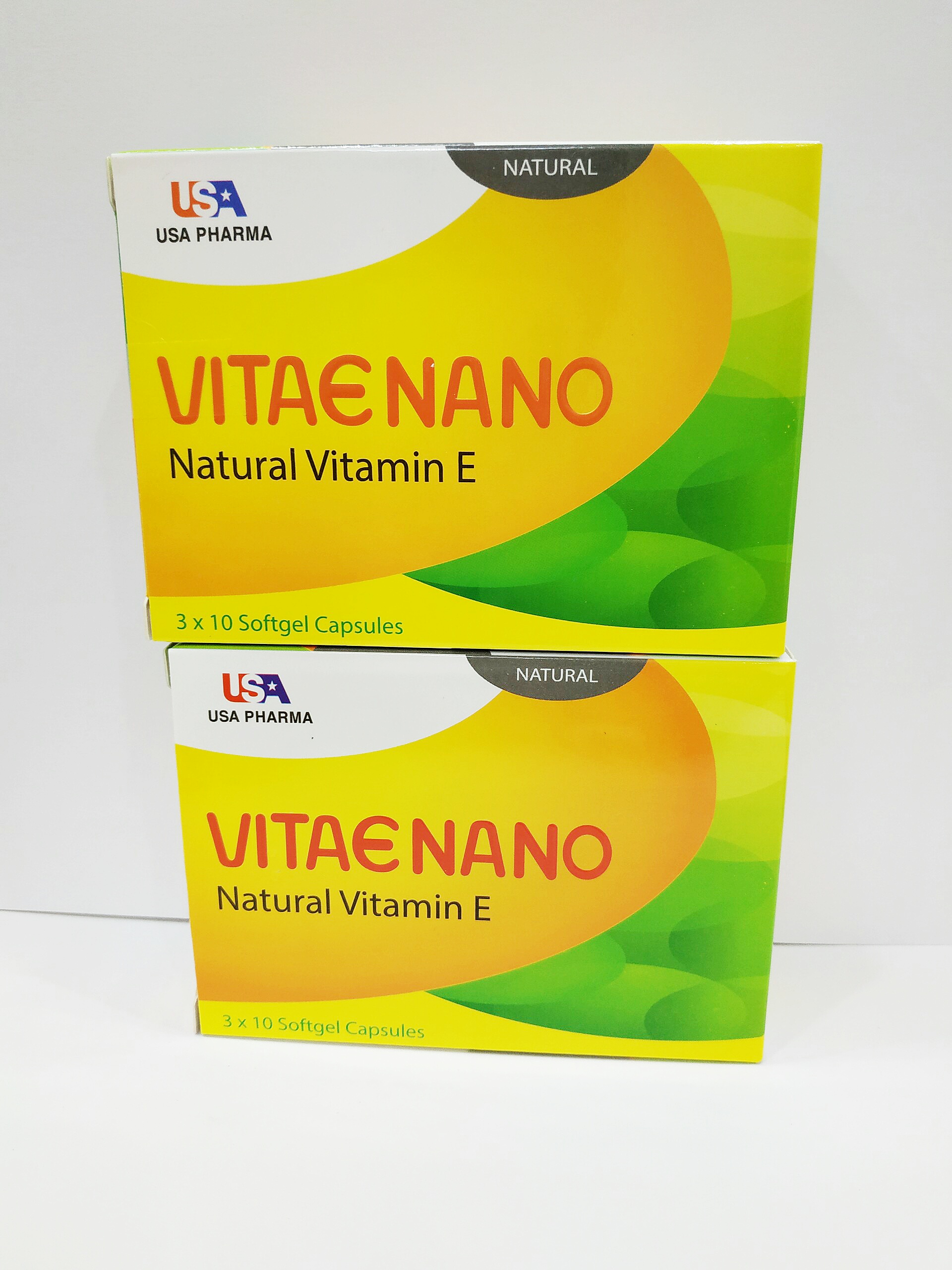 Vitamin E400 Nano - Uống Hoặc Bôi - Đẹp Da Sáng Da Nguyên Liệu Nhập Khẩu Mỹ - Natural Vitamin E Vitae Nano - Hộp 30 Viên